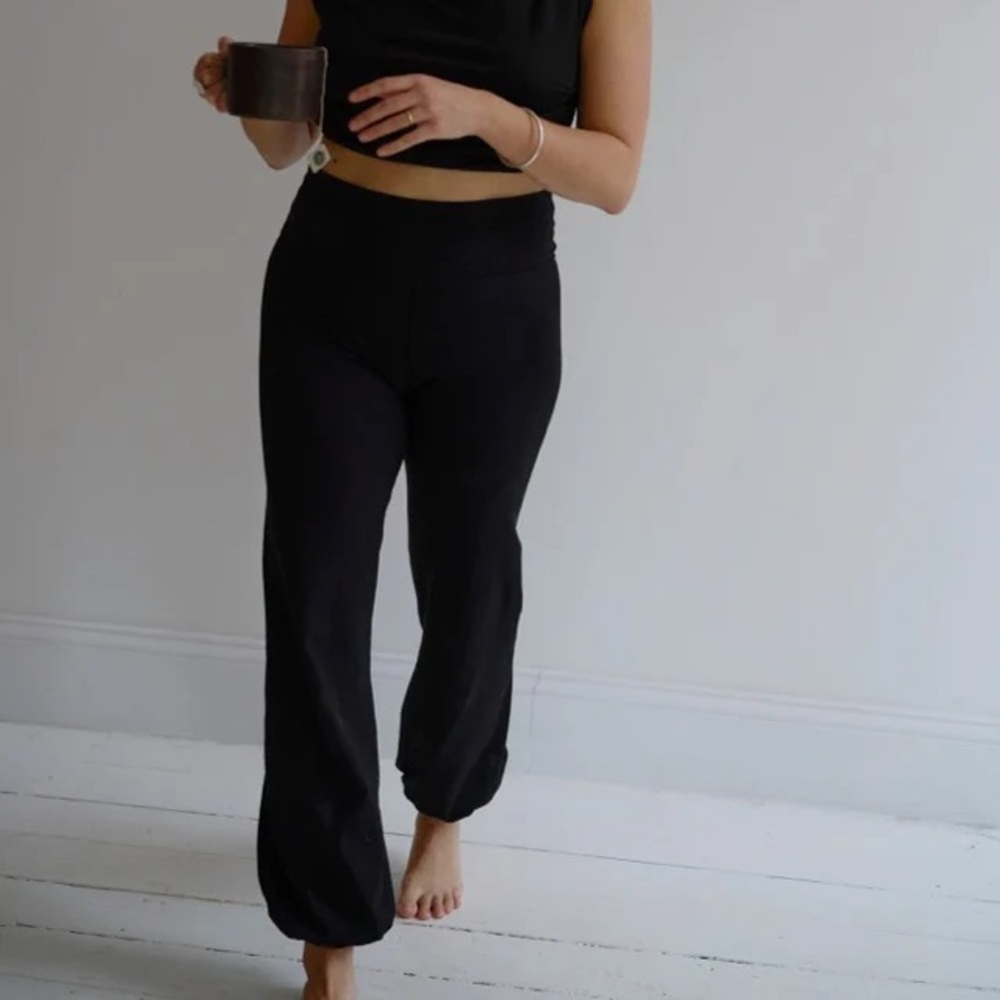 Kara Duval Mushroom Pants Black